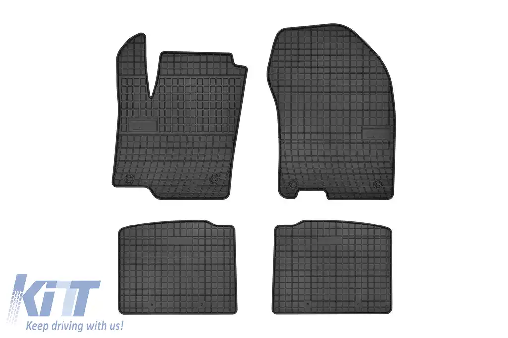 Mănuși de cauciuc specifice potrivite pentru seria Frogum El Toro pentru Suzuki SX4 după 2013, SX4 S-Cross 2013-2018, set de 4 piese, culoare neagră