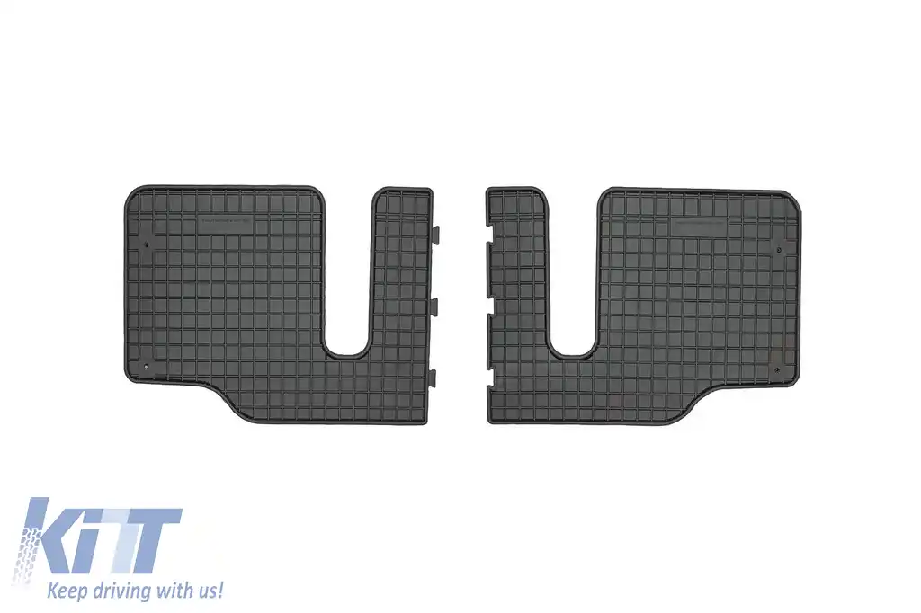 Mănuși de cauciuc specifice potrivite pentru Mazda 5 2005-2010, Premacy 2005-2010 pentru scaunele din a treia linie, set de 2 piese, culoare neagră