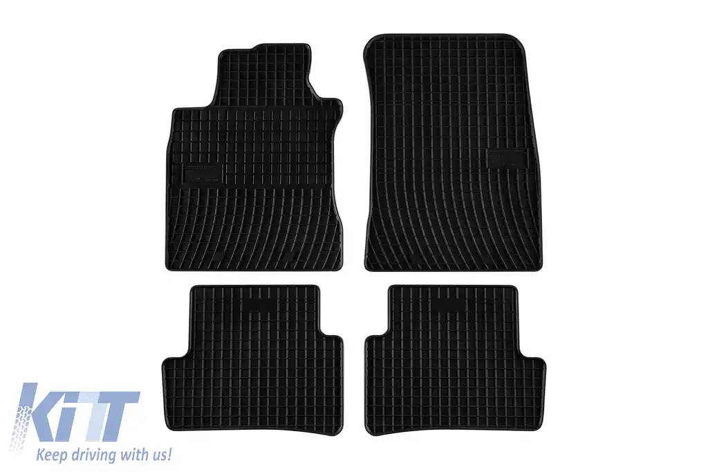 Mănuși de cauciuc specifice potrivite pentru Renault Modus 2004-2012, set de 4 piese, culoare neagră din seria Frogum El Toro