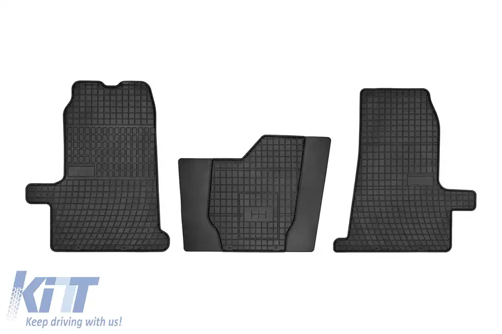 Mănuși de cauciuc specifice potrivite pentru seria Frogum El Toro pentru Ford Transit 2000-2006, Transit după 2006, set de 3 piese, culoare neagră