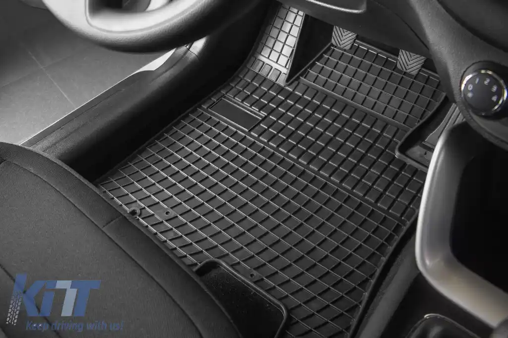 Mănuși de cauciuc specifice potrivite pentru seria Frogum El Toro pentru Mercedes Sprinter, VW LT 1995-2006, set de 3 piese, culoare neagră-image-6251043