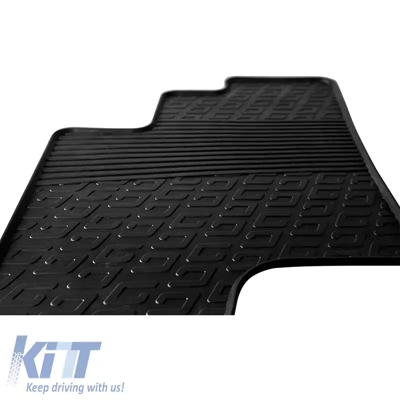 Mănuși din cauciuc Gledring 0893 potrivite pentru Ford Turneo Custom Pasager Automat 2018 - Negru 2 Piese-image-6304657