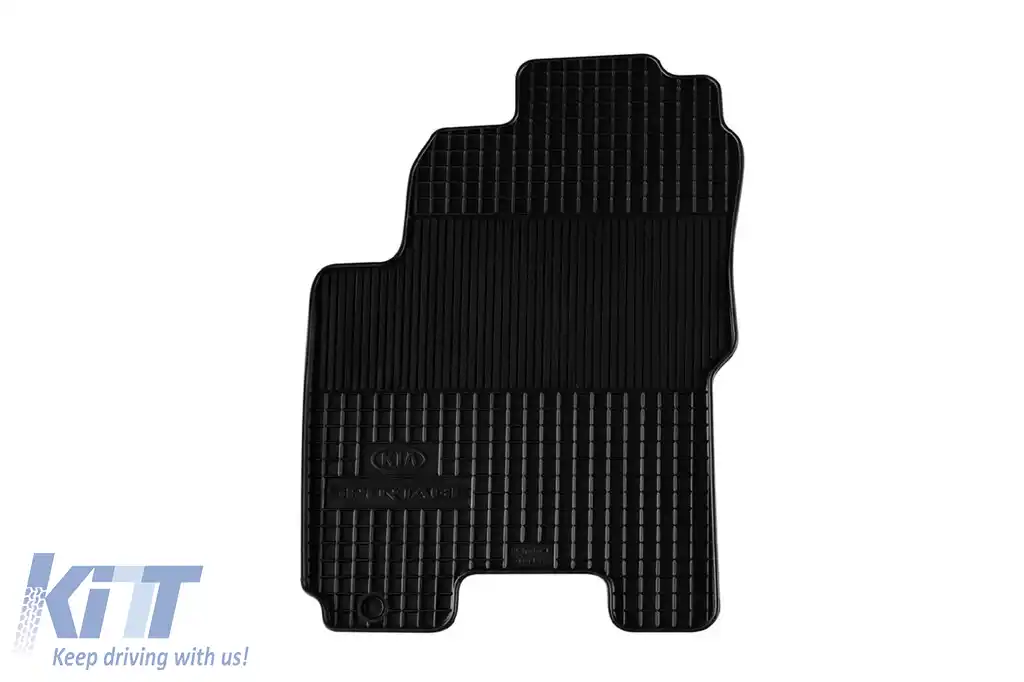 Mănuși din cauciuc Gumarny Zubri potrivite pentru Kia Sportage 2005-2010, set de 4 piese, culoare neagră-image-6231869