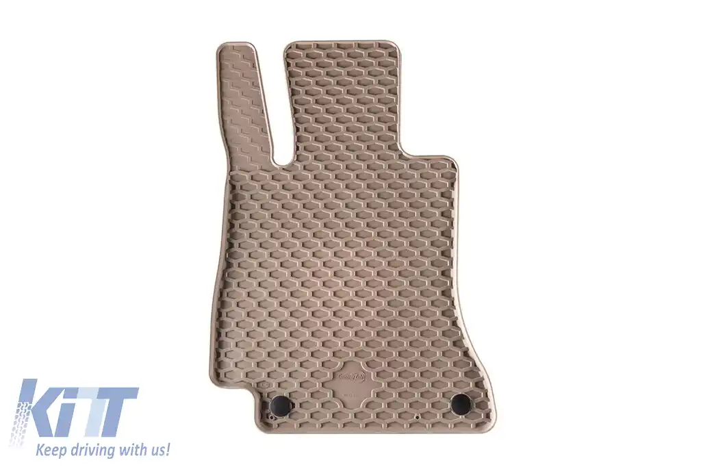 Mănuși din cauciuc Gumarny Zubri potrivite pentru Mercedes E class A238 coupe, C238 cabriolet după 2017, set de 4 piese, culoare bej-image-6231921