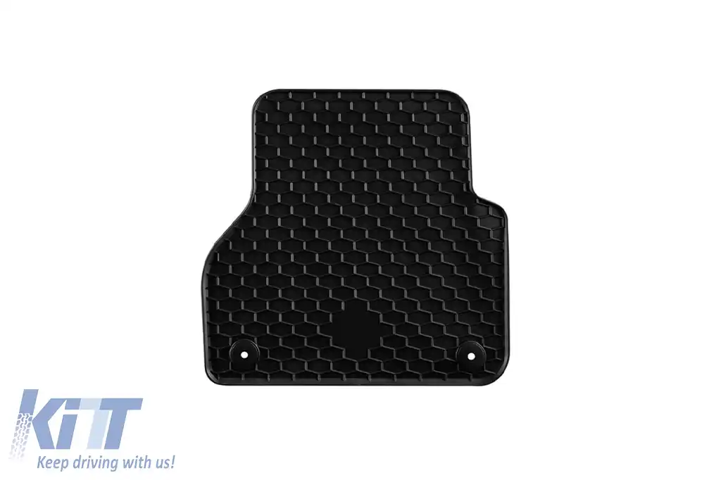 Mănuși din cauciuc Gumarny Zubri potrivite pentru Audi A6 sedan, wagon, Hybrid după 2018, A7 Sportback după 2018, set de 4 piese, culoare neagră-image-6231937