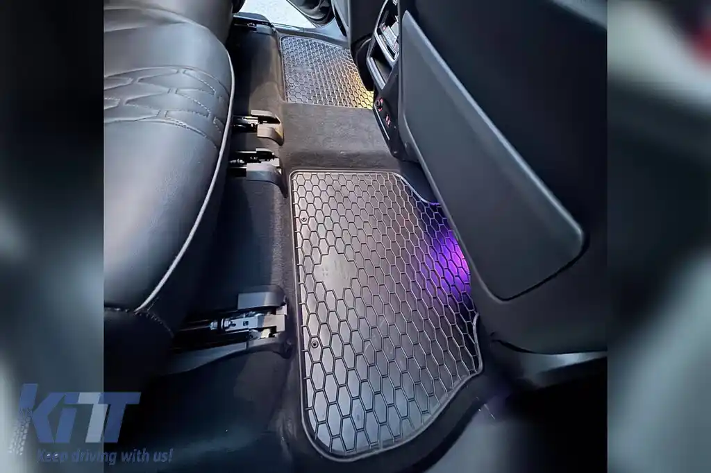 Mănuși din cauciuc Gumarny Zubri potrivite pentru BMW X7 G07 după 2018, set de 4 piese, culoare neagră-image-6231977