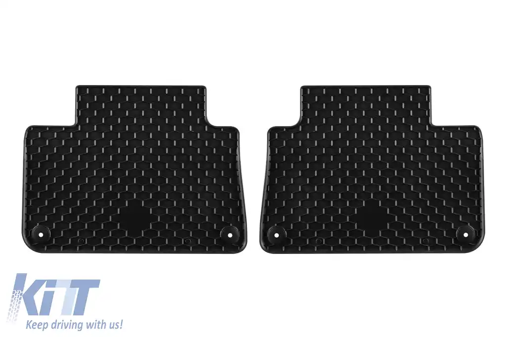 Mănuși din cauciuc Gumarny Zubri potrivite pentru Audi E-tron după 2019, set de 4 piese, culoare neagră-image-6231998