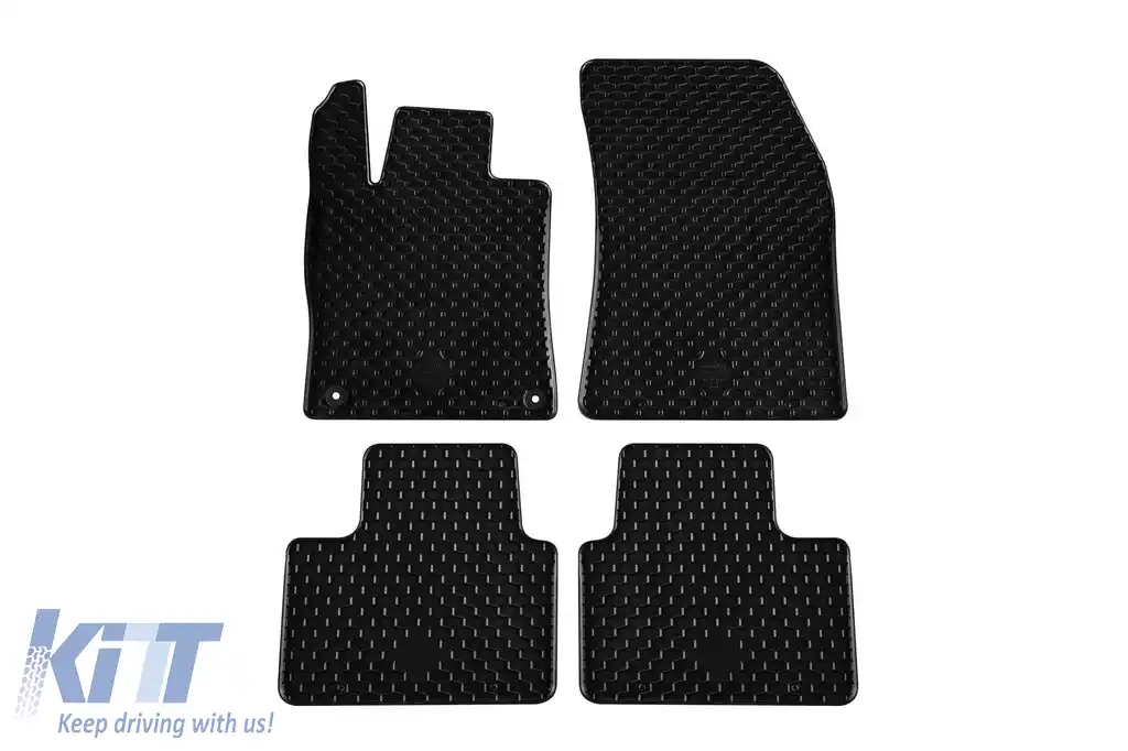 Mănuși din cauciuc Gumarny Zubri potrivite pentru Peugeot 308 SW, 308 Hybrid, 408, Hybrid după 2021, Citroen C5X, C5X Hybrid după 2022, Opel Astra Sportstourer, Hybrid după 2023, set de 4 piese, culoa-image-6232083