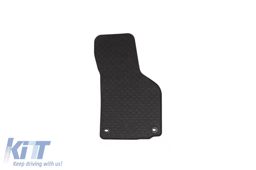 Mănuși din cauciuc Gumarny Zubri potrivite pentru Skoda Octavia 2004-2013, Volkswagen Golf V 2003-2009, Golf VI 2008-2013, Jetta 2005-2011 cu clipsuri rotunde, set de 4 piese, culoare neagră-image-6232095