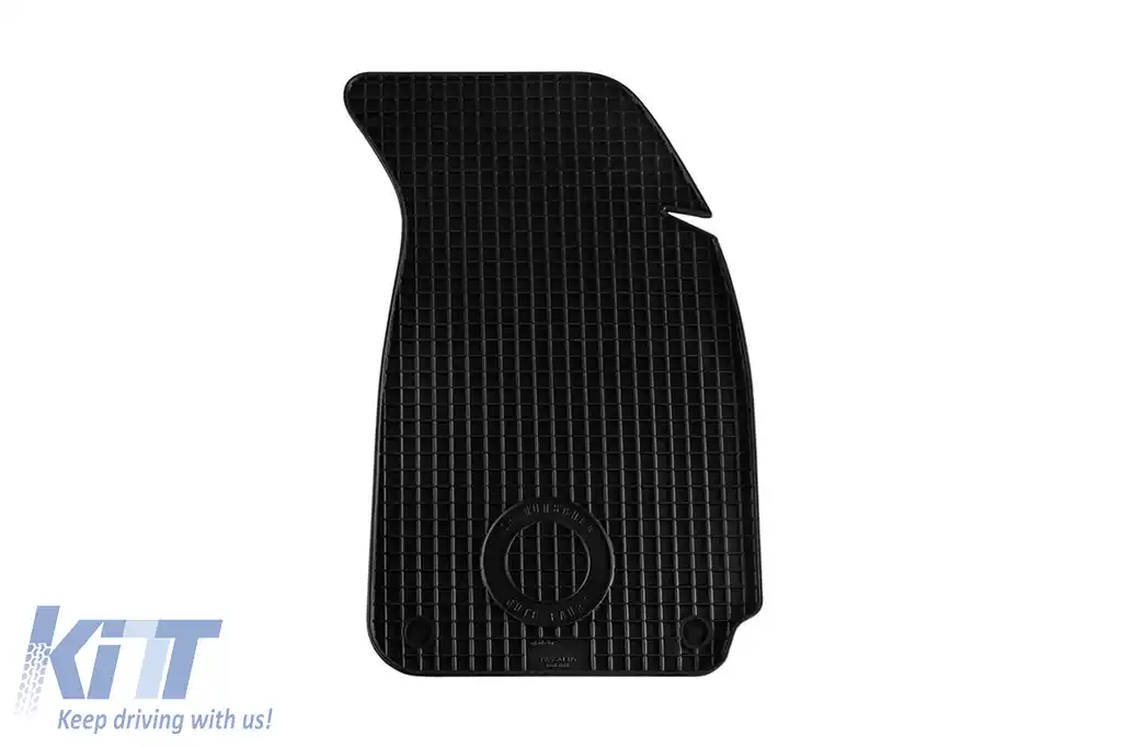 Mănuși din cauciuc Gumarny Zubri potrivite pentru Skoda Superb 2002-2008, set de 4 piese, culoare neagră-image-6251088
