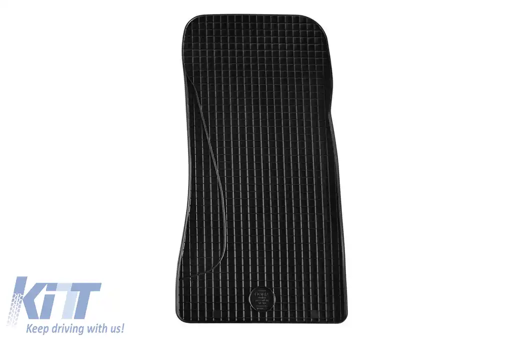 Mănuși din cauciuc Gumarny Zubri potrivite pentru Mercedes C class W203 sedan, wagon 2000-2007, Set de 2 bucăți față, negru-image-6251180