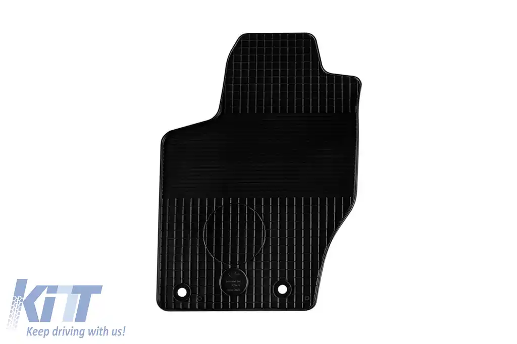 Mănuși din cauciuc Gumarny Zubri potrivite pentru Citroen C4 2004-2010, Peugeot 307 2001-2007, set de 4 piese, culoare neagră-image-6251230