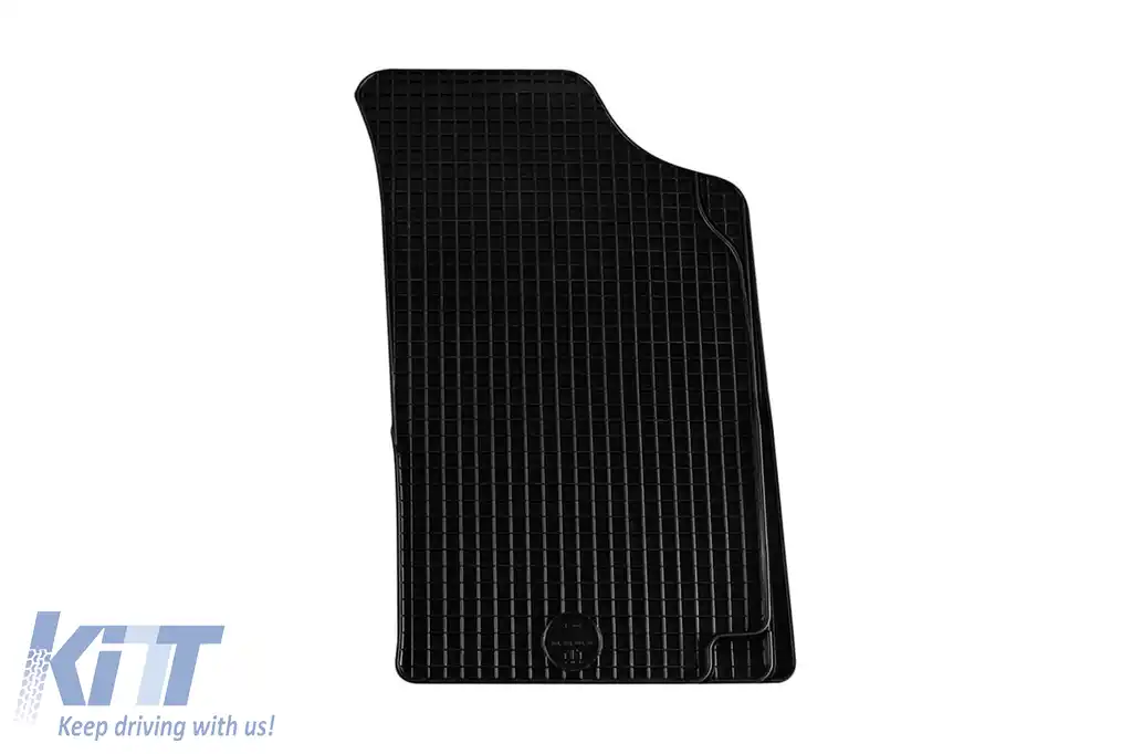 Mănuși din cauciuc Gumarny Zubri potrivite pentru Peugeot 106 1996-2003, set de 4 piese, culoare neagră-image-6251319