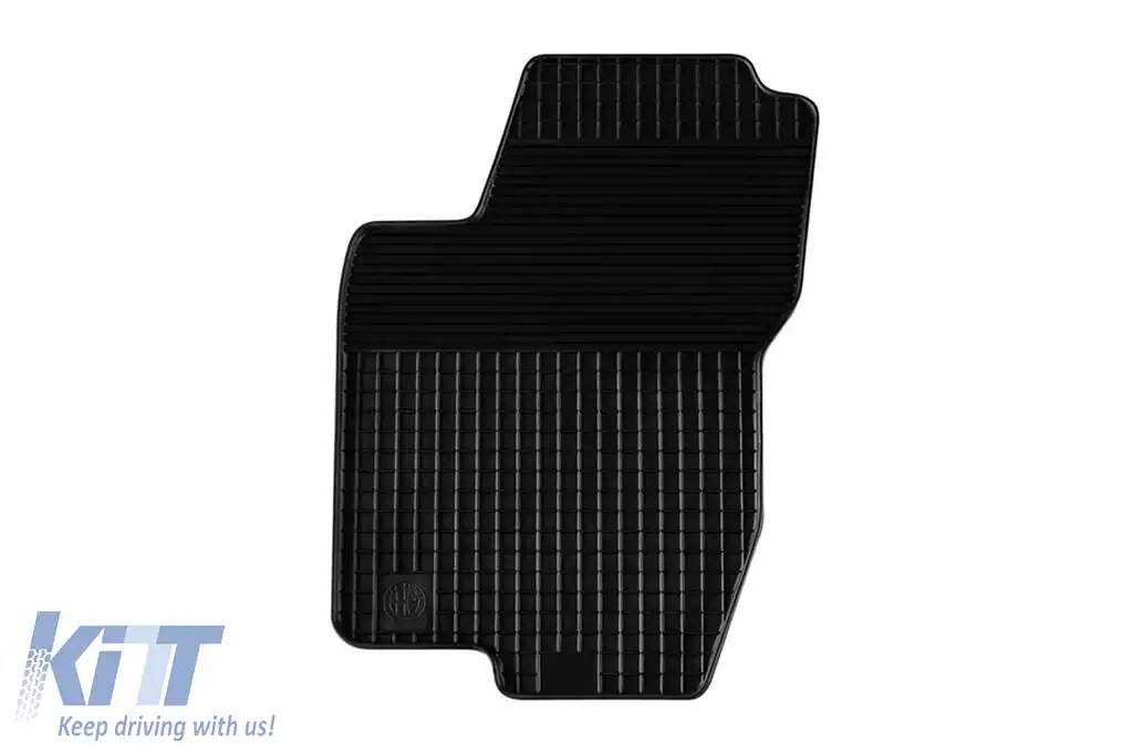 Mănuși din cauciuc Gumarny Zubri potrivite pentru Alfa Romeo 156 1997-2005, set de 4 piese, culoare neagră-image-6251381