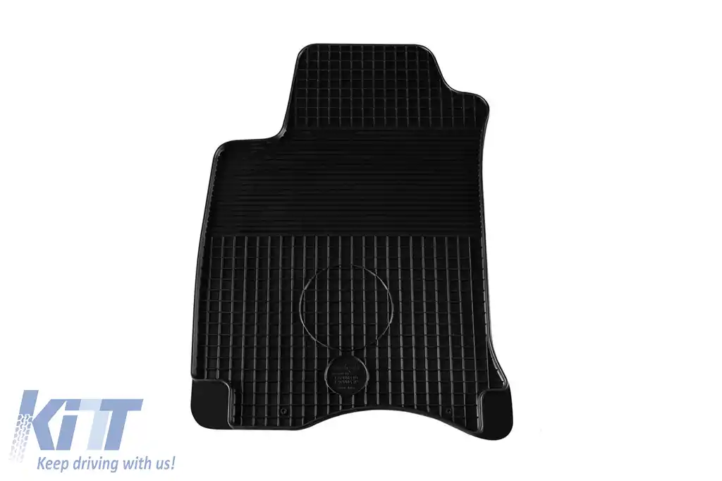 Mănuși din cauciuc Gumarny Zubri potrivite pentru Renault Laguna 2001-2015, set de 4 piese, culoare neagră-image-6251438