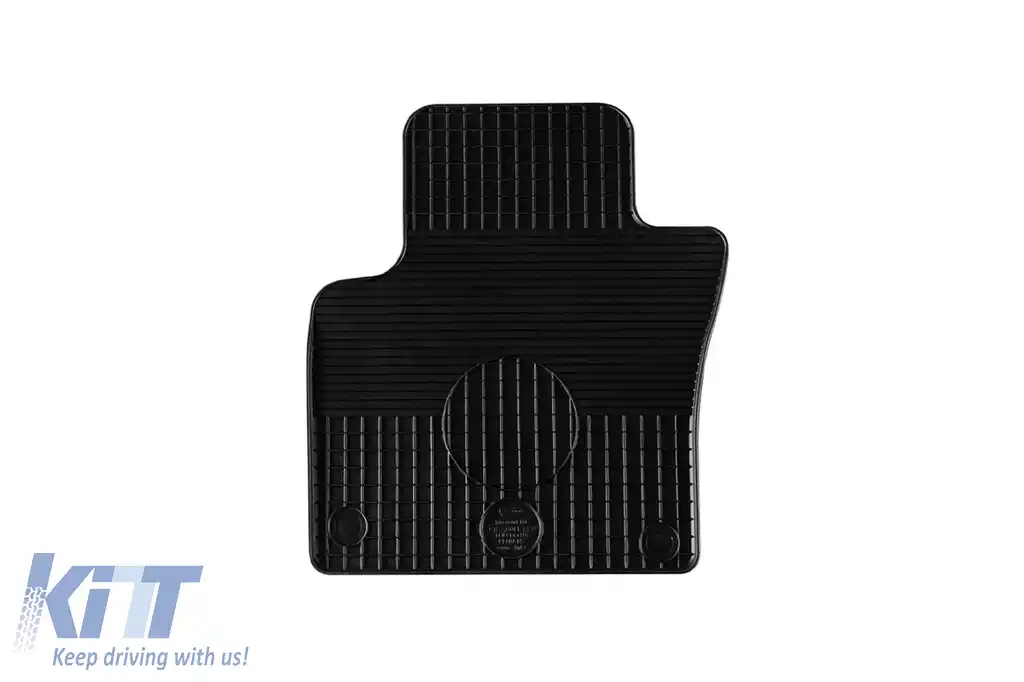 Mănuși din cauciuc Gumarny Zubri potrivite pentru Seat Toledo, Altea, Leon 2004-2008, set de 4 piese, culoare neagră-image-6251469