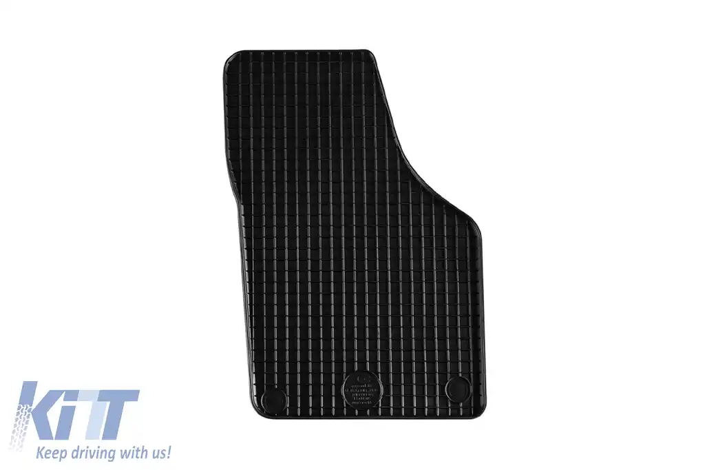 Mănuși din cauciuc Gumarny Zubri potrivite pentru Seat Toledo, Altea, Leon 2004-2008, set de 4 piese, culoare neagră-image-6251470
