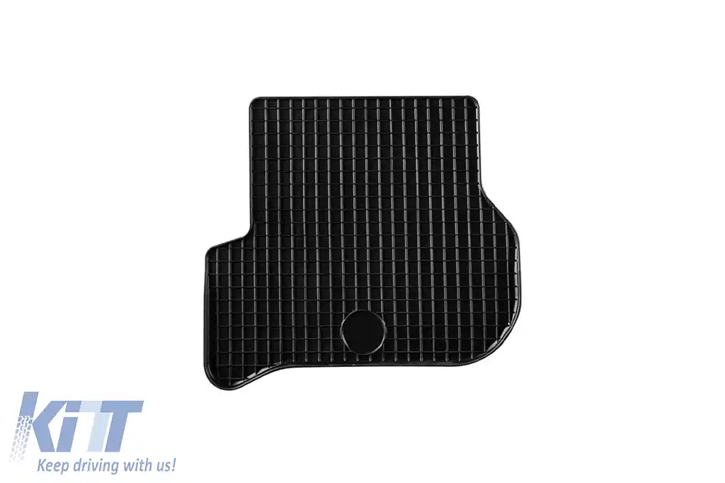 Mănuși din cauciuc Gumarny Zubri potrivite pentru Seat Toledo, Altea, Leon 2004-2008, set de 4 piese, culoare neagră-image-6251471