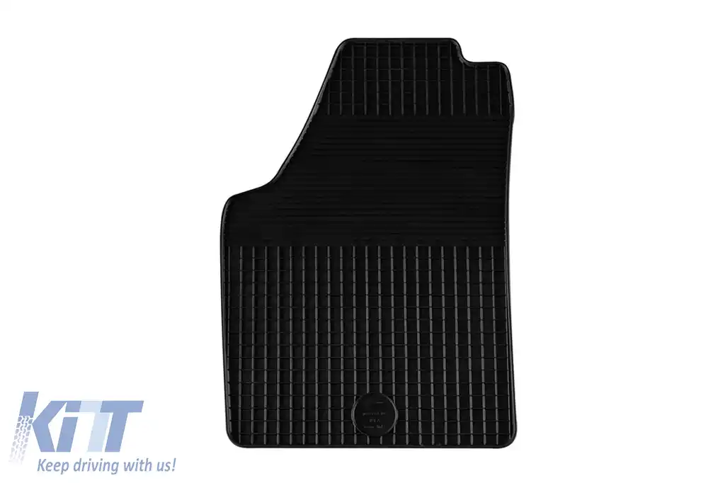 Mănuși din cauciuc Gumarny Zubri potrivite pentru Fiat Idea 2003-2012, set de 4 piese, culoare neagră-image-6251479