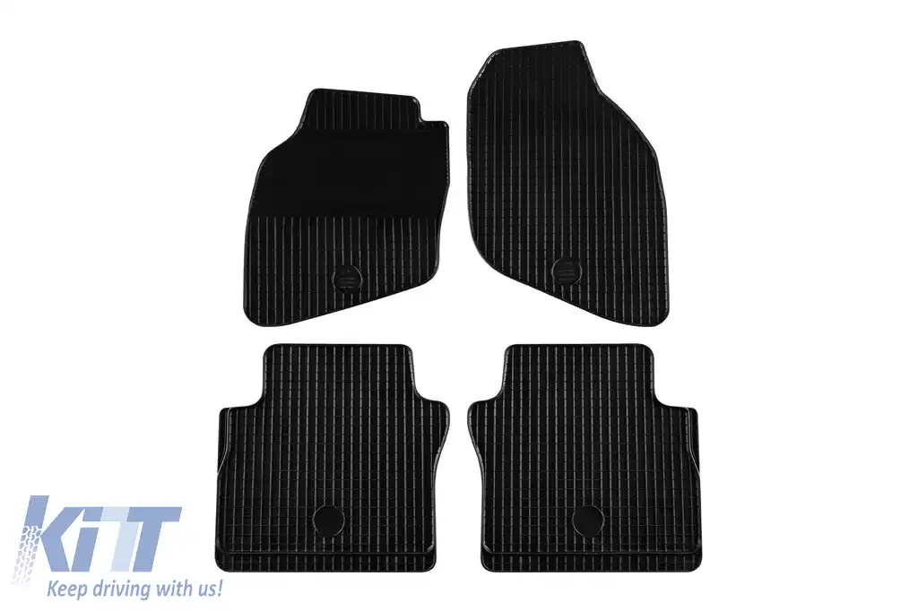 Mănuși din cauciuc Gumarny Zubri potrivite pentru Honda Jazz 2004-2008, set de 4 piese, culoare neagră