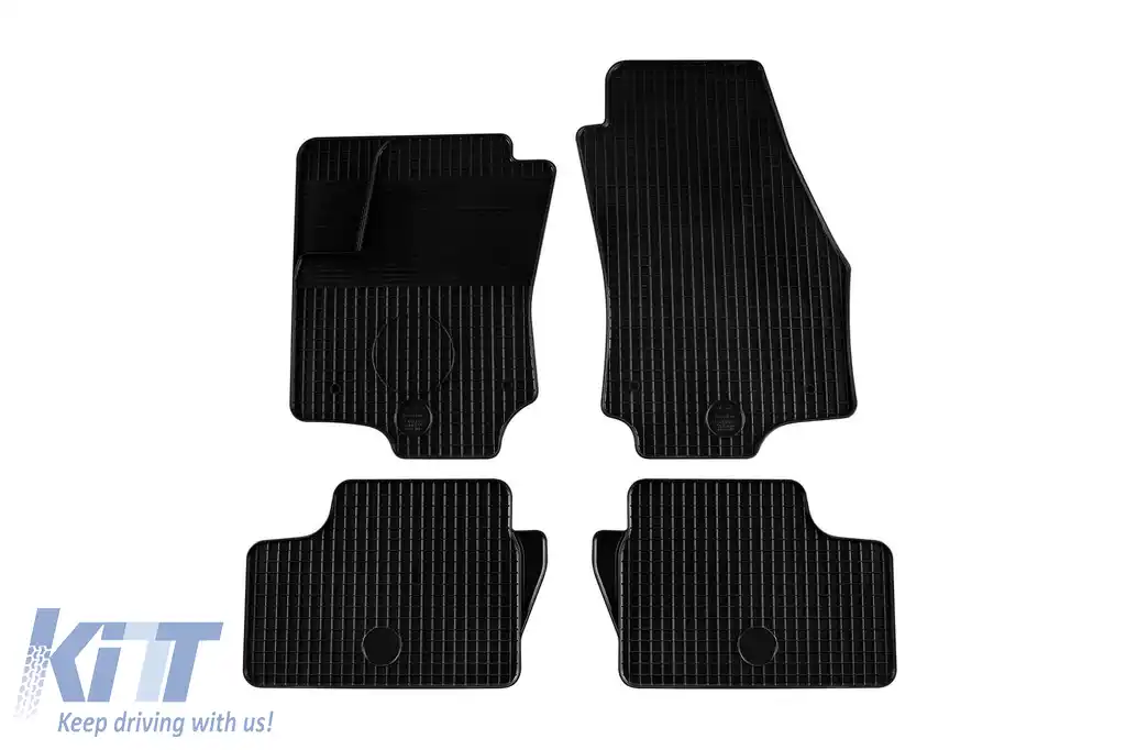 Mănuși din cauciuc Gumarny Zubri potrivite pentru Opel Astra H 2004-2009, set de 4 piese, culoare neagră-image-6251489