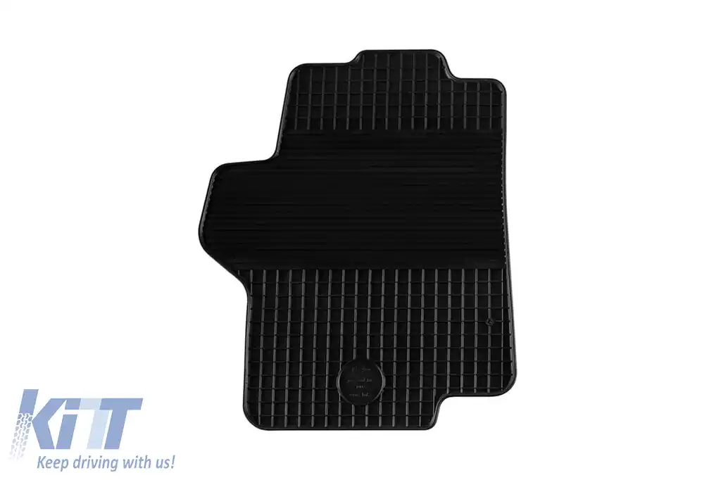 Mănuși din cauciuc Gumarny Zubri potrivite pentru Peugeot 1007 2005-2009, set de 4 piese, culoare neagră-image-6251527