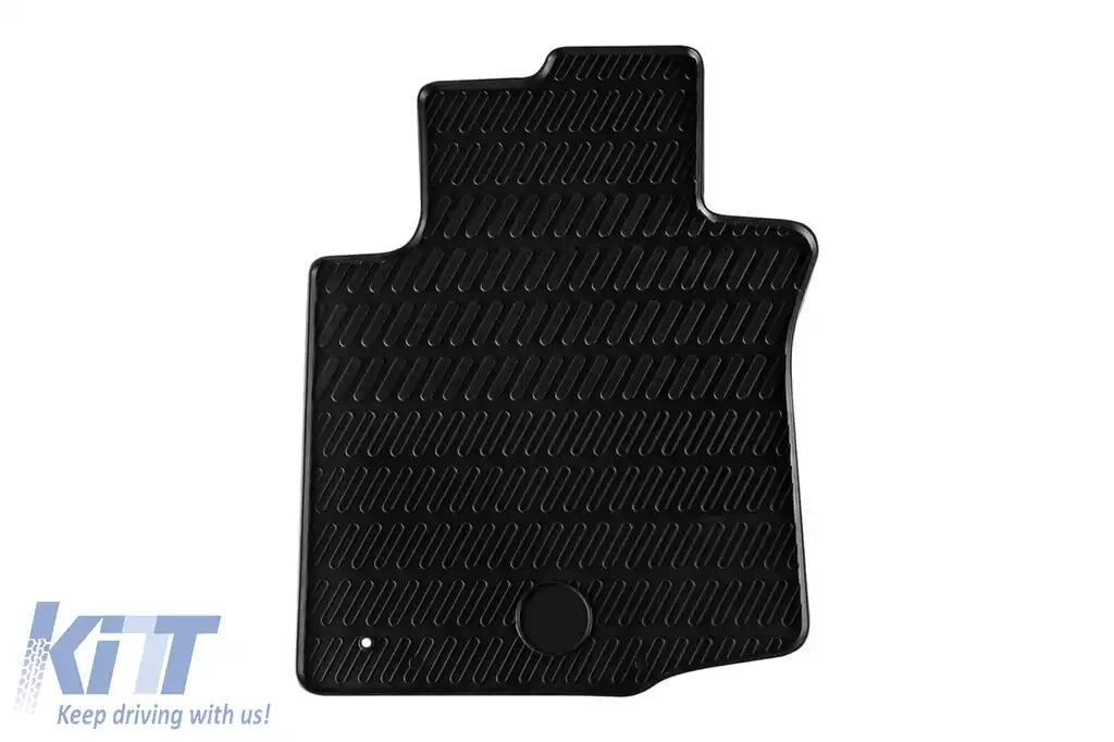 Mănuși din cauciuc Gumarny Zubri potrivite pentru Peugeot 107 2005-2014, 108 2014-2021, Citroen C1, Toyota Aygo 2005-2014, set de 4 piese, culoare neagră-image-6251571