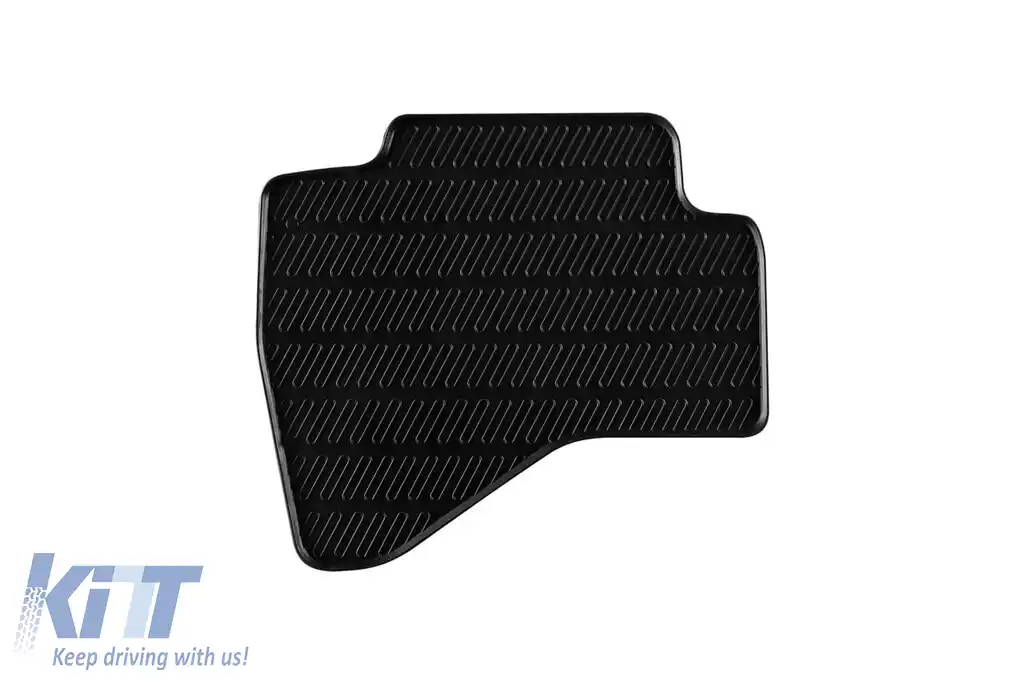 Mănuși din cauciuc Gumarny Zubri potrivite pentru Peugeot 107 2005-2014, 108 2014-2021, Citroen C1, Toyota Aygo 2005-2014, set de 4 piese, culoare neagră-image-6251574