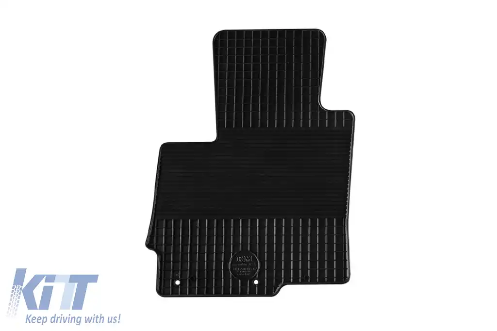 Mănuși din cauciuc Gumarny Zubri potrivite pentru Citroen C-Crosser, Peugeot 4007, Mitsubishi Outlander 2007-2012, ASX 2010-2015, Eclipse Cross după 2018, set de 4 piese, culoare neagră-image-6251706