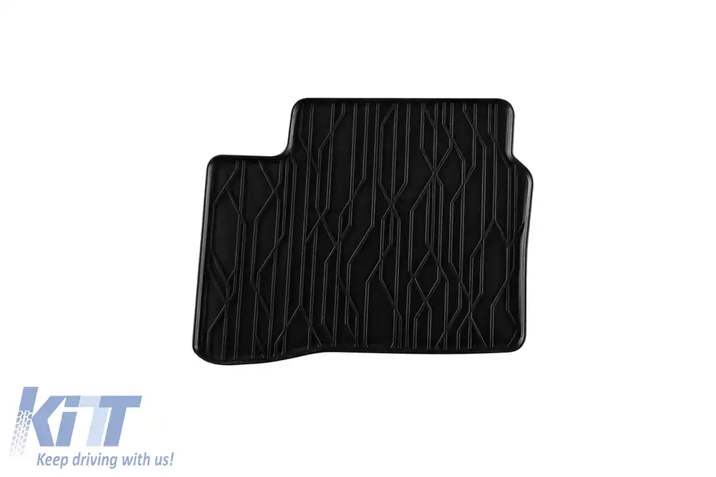 Mănuși din cauciuc Gumarny Zubri potrivite pentru Kia Picanto 2010-2016, set de 4 piese, culoare neagră-image-6251848