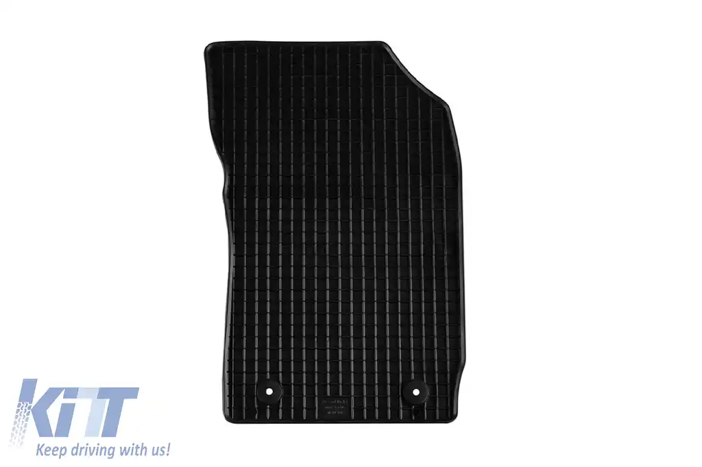 Mănuși din cauciuc Gumarny Zubri potrivite pentru Audi A1 2010-2018, set de 4 piese, culoare neagră-image-6251857