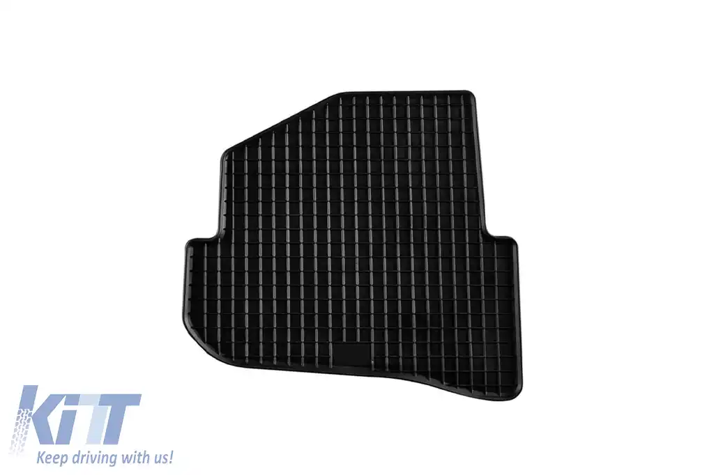 Mănuși din cauciuc Gumarny Zubri potrivite pentru Audi A1 2010-2018, set de 4 piese, culoare neagră-image-6251859