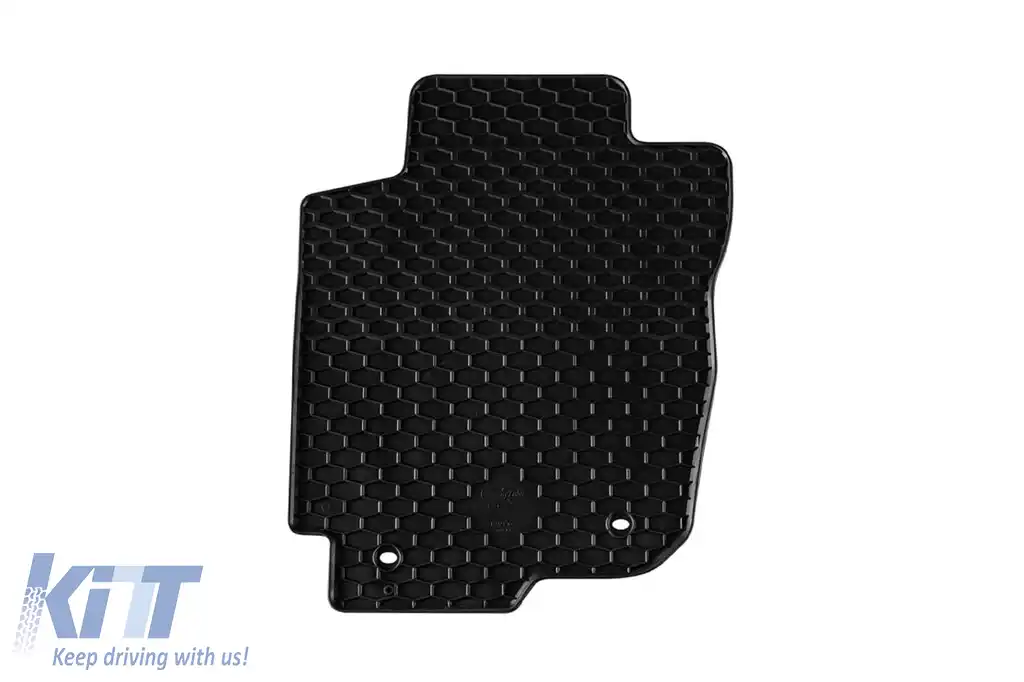 Mănuși din cauciuc Gumarny Zubri potrivite pentru Toyota Rav4 2013-2018, set de 4 piese, culoare neagră-image-6251940