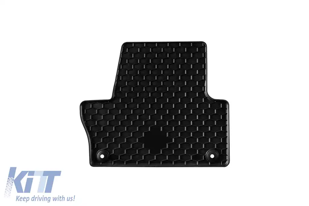 Mănuși din cauciuc Gumarny Zubri potrivite pentru Volvo XC60 2009-2017, set de 4 piese, culoare neagră-image-6252127