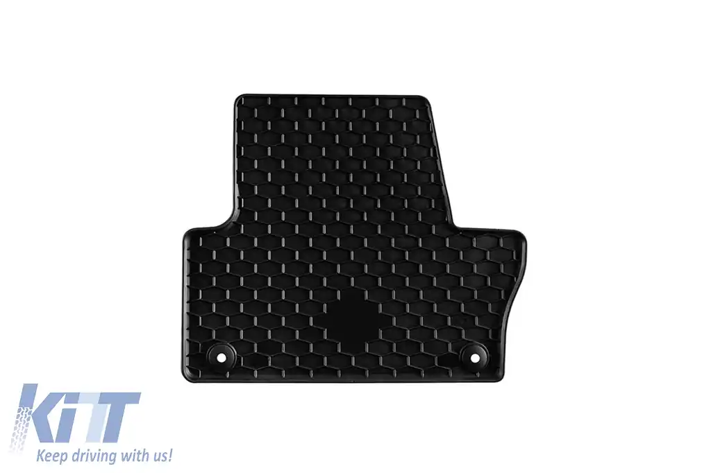 Mănuși din cauciuc Gumarny Zubri potrivite pentru Volvo XC60 2009-2017, set de 4 piese, culoare neagră-image-6252128