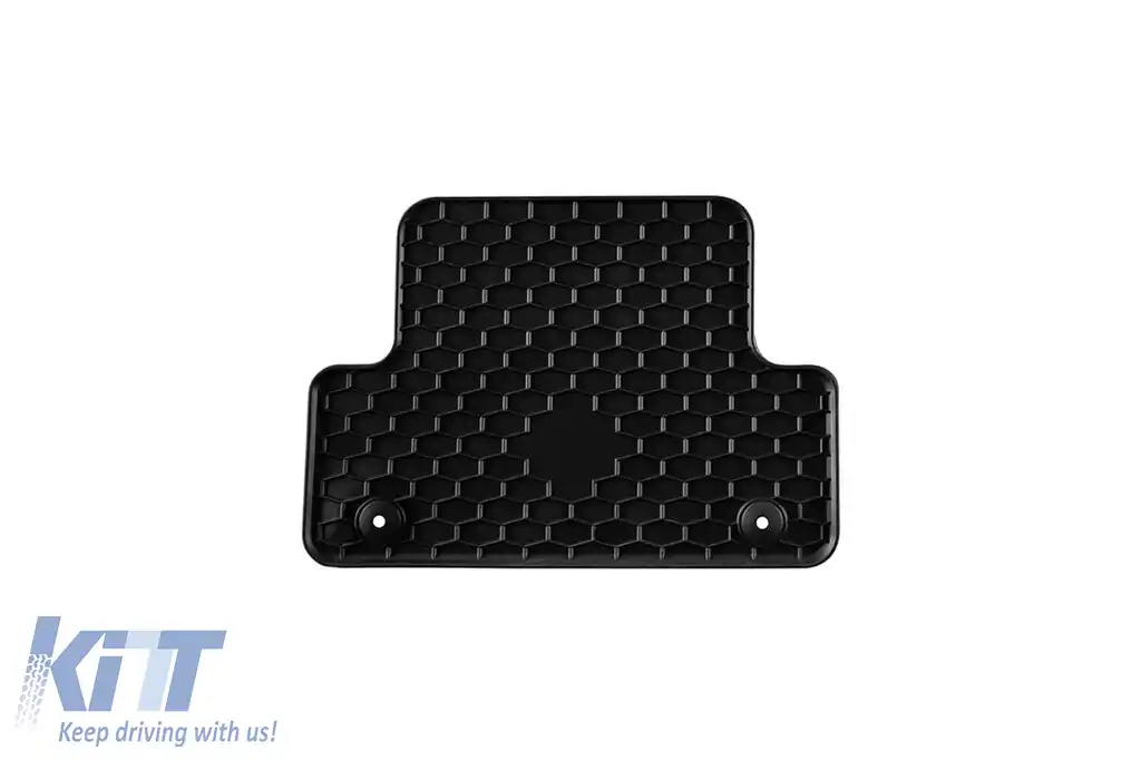 Mănuși din cauciuc Gumarny Zubri potrivite pentru Volvo V40 2013-2019, set de 4 piese, culoare neagră-image-6252137