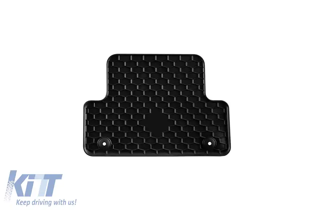 Mănuși din cauciuc Gumarny Zubri potrivite pentru Volvo V40 2013-2019, set de 4 piese, culoare neagră-image-6252138