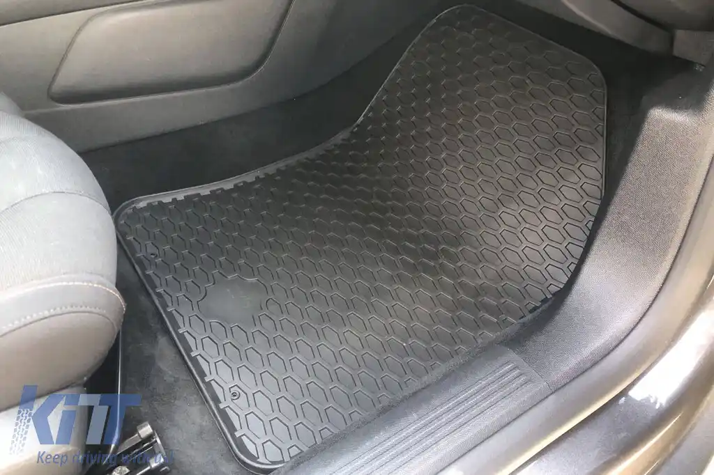 Mănuși din cauciuc Gumarny Zubri potrivite pentru Peugeot 508 după 2018, Citroen DS9 după 2020, set de 4 piese, culoare neagră-image-6252308