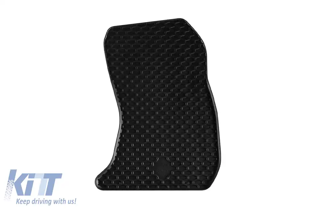 Mănuși din cauciuc Gumarny Zubri potrivite pentru Subaru Levorg după 2014, XV 2012-2017, Impreza după 2014, set de 4 piese, culoare neagră-image-6252329