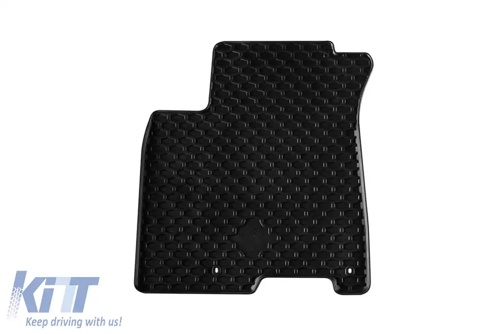 Mănuși din cauciuc Gumarny Zubri potrivite pentru Kia Niro după 2016, set de 4 piese, culoare neagră-image-6252333