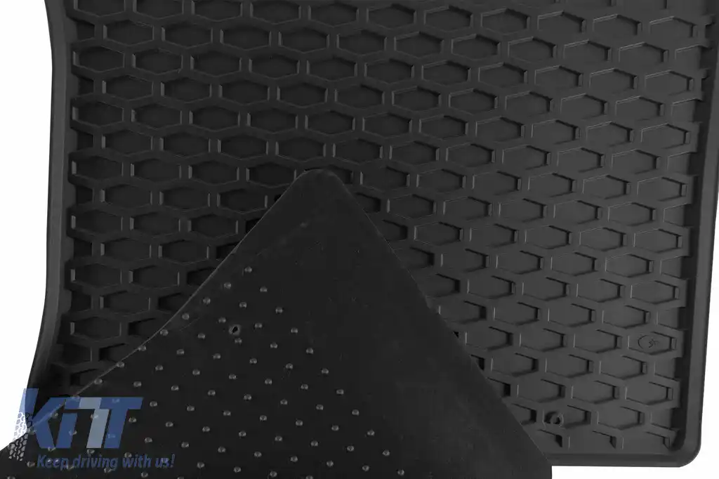 Mănuși din cauciuc Gumarny Zubri potrivite pentru Kia Sorento diesel după 2020, set de 4 piese, culoare neagră-image-6252439