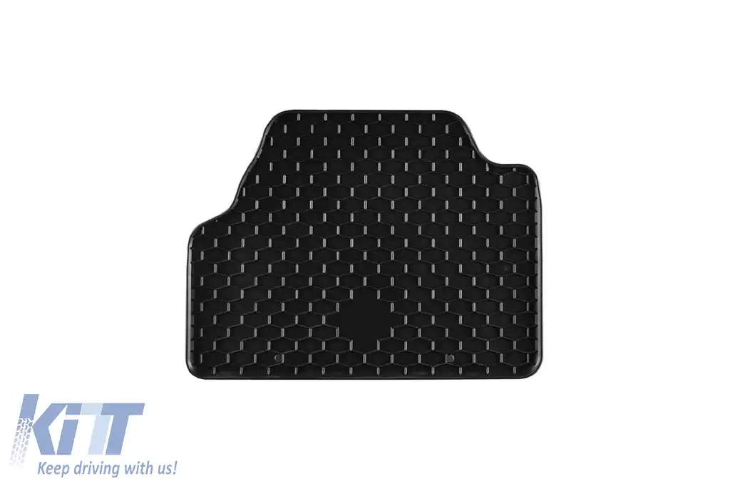 Mănuși din cauciuc Gumarny Zubri potrivite pentru Hyundai Kona Electric 2019-2023, set de 4 piese, culoare neagră-image-6252448