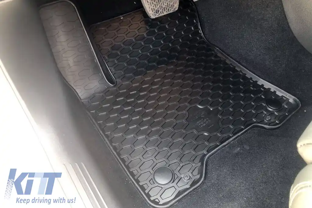 Mănuși din cauciuc Gumarny Zubri potrivite pentru Mercedes EQA H243 după 2021, EQB X243 după 2022, set de 4 piese, culoare neagră-image-6252561