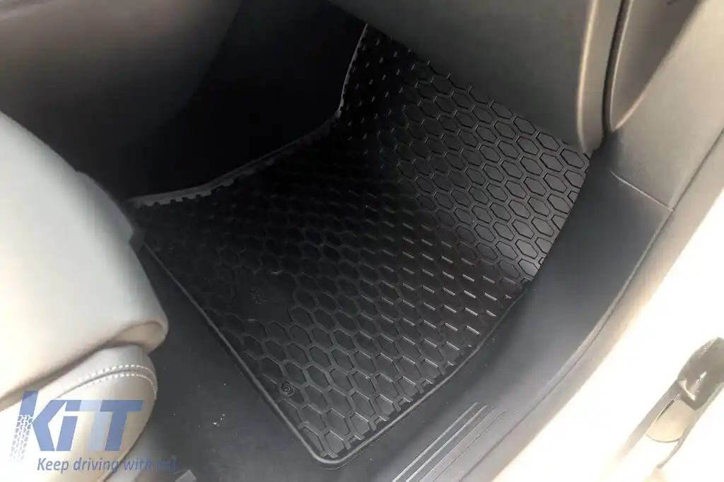 Mănuși din cauciuc Gumarny Zubri potrivite pentru Mercedes EQA H243 după 2021, EQB X243 după 2022, set de 4 piese, culoare neagră-image-6252562