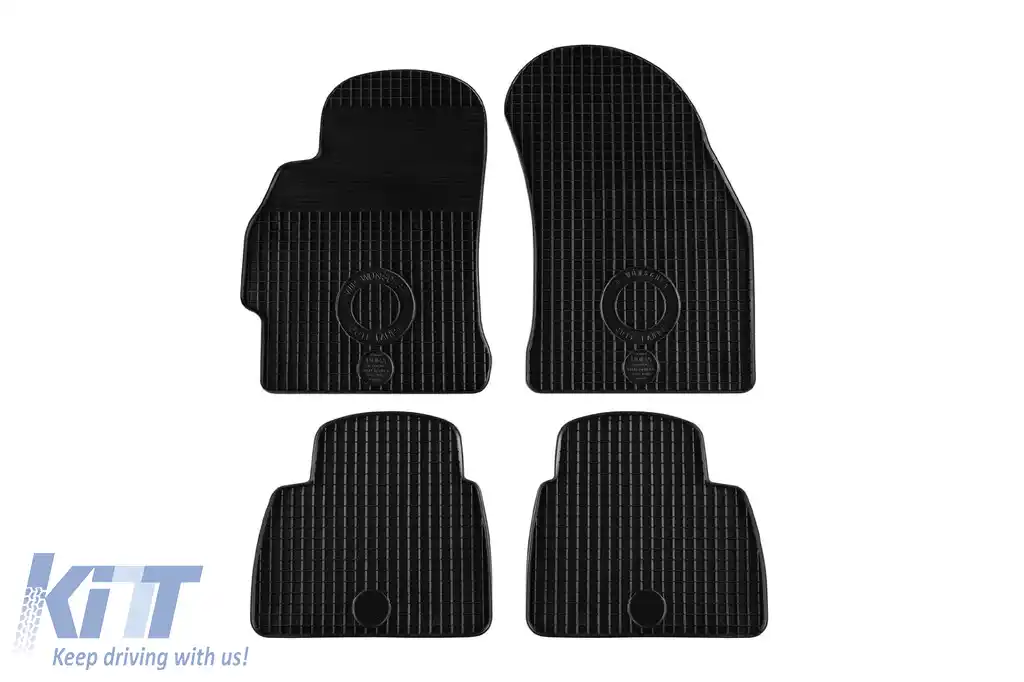 Mănuși din cauciuc Gumarny Zubri potrivite pentru Ford Mondeo 1993-2007, set de 4 piese, culoare neagră