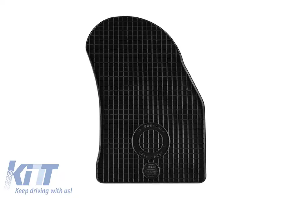 Mănuși din cauciuc Gumarny Zubri potrivite pentru Ford Mondeo 1993-2007, set de 4 piese, culoare neagră-image-6252636