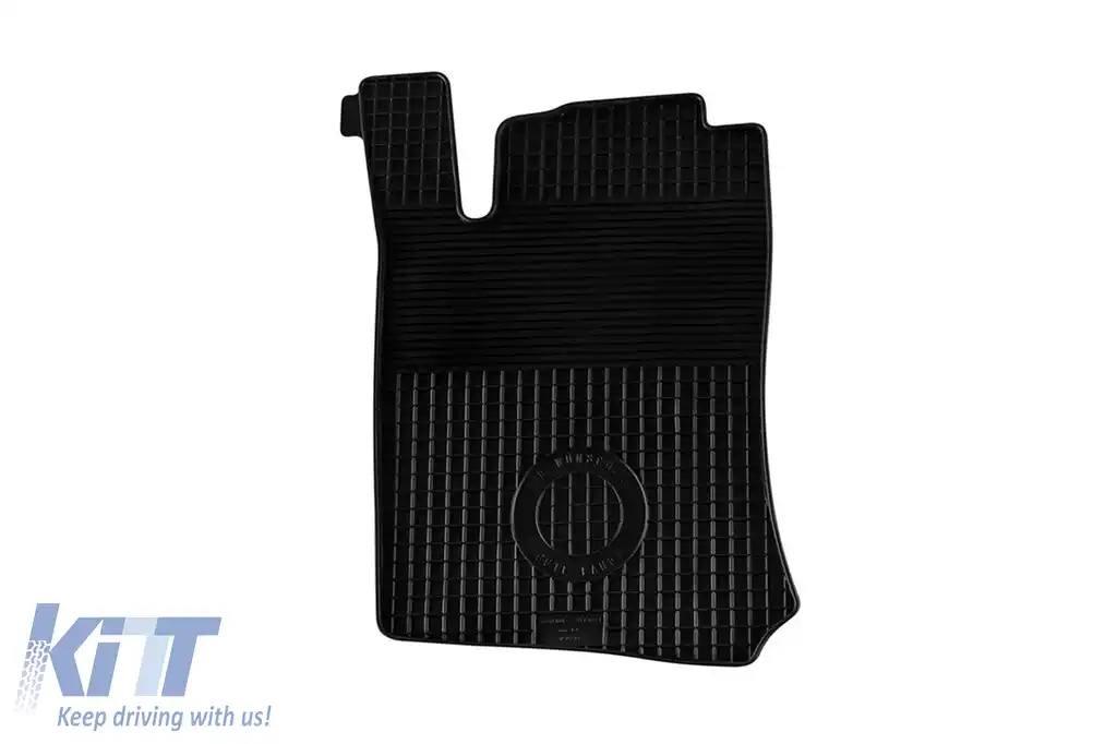 Mănuși din cauciuc Gumarny Zubri potrivite pentru Opel Vectra B 1995-2001, set de 4 piese, culoare neagră-image-6252666