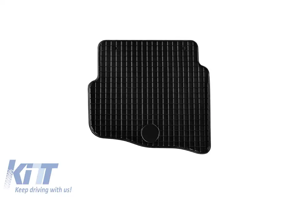 Mănuși din cauciuc Gumarny Zubri potrivite pentru Volkswagen Polo 2001-2009, cu clipsuri ovale, set de 4 piese, culoare neagră-image-6254157