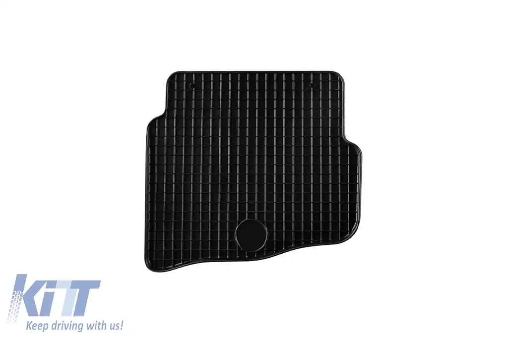 Mănuși din cauciuc Gumarny Zubri potrivite pentru Volkswagen Polo 2001-2009, cu clipsuri ovale, set de 4 piese, culoare neagră-image-6254158