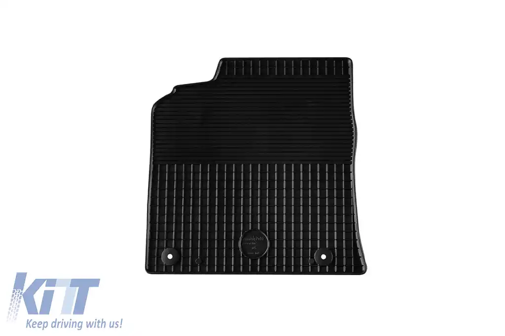Mănuși din cauciuc Gumarny Zubri potrivite pentru Audi Q5 2008-2016, set de 4 piese, culoare neagră-image-6254198